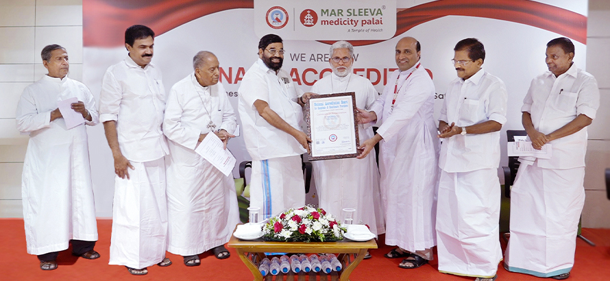 NABH Accreditation for Mar Sleeva Medicity Palai