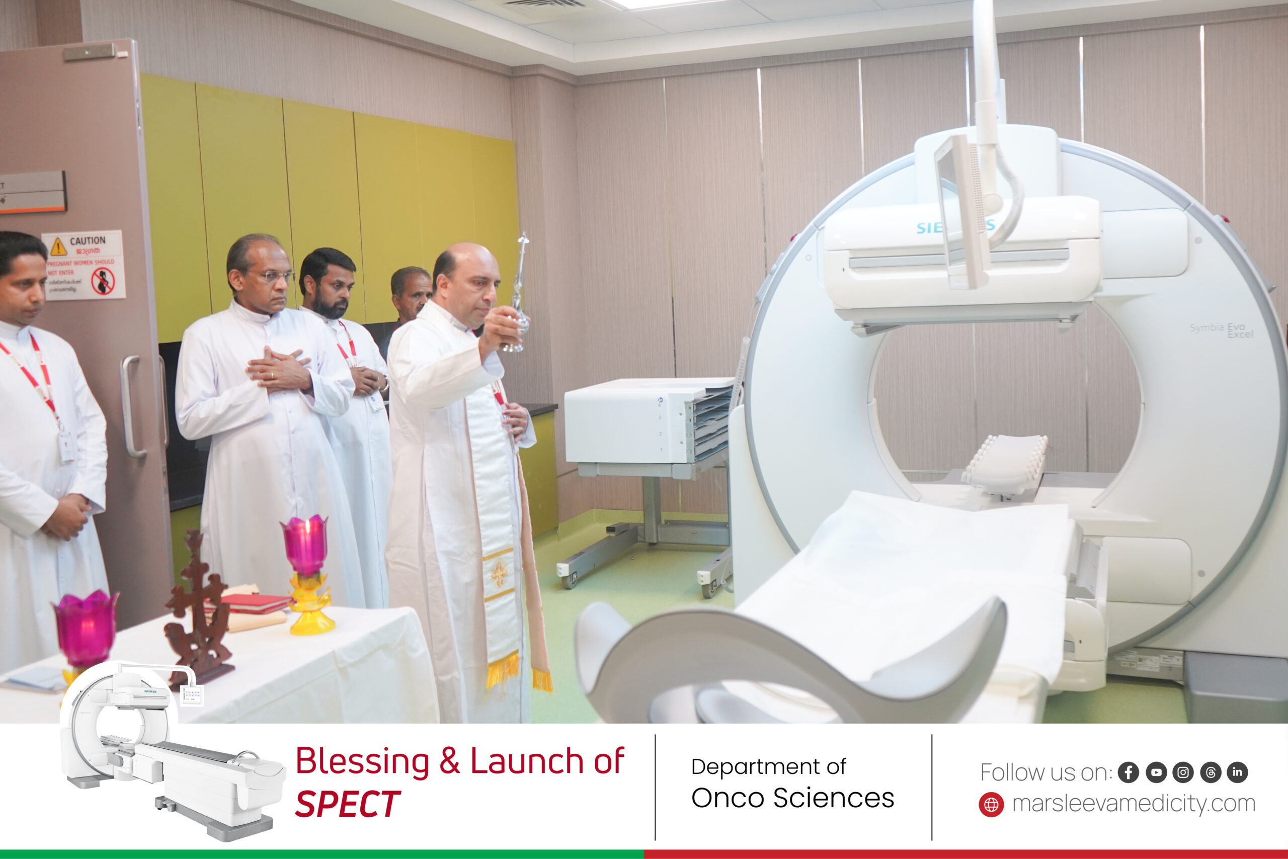 Advanced Siemens Symbia Evo Excel SPECT Gamma Camera at Mar Sleeva Medicity Palai